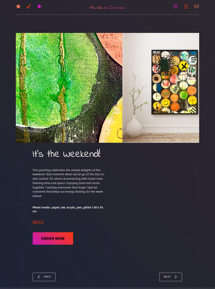 Films by Fatima Portfolio website Films by Fatima Portfolio website mockup