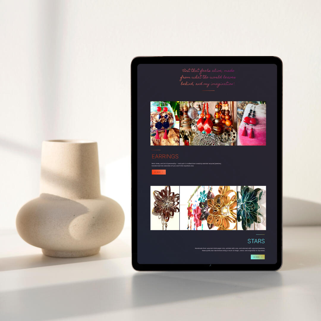 Films by Fatima Portfolio website -mobile Films by Fatima Portfolio website -mobile mockup