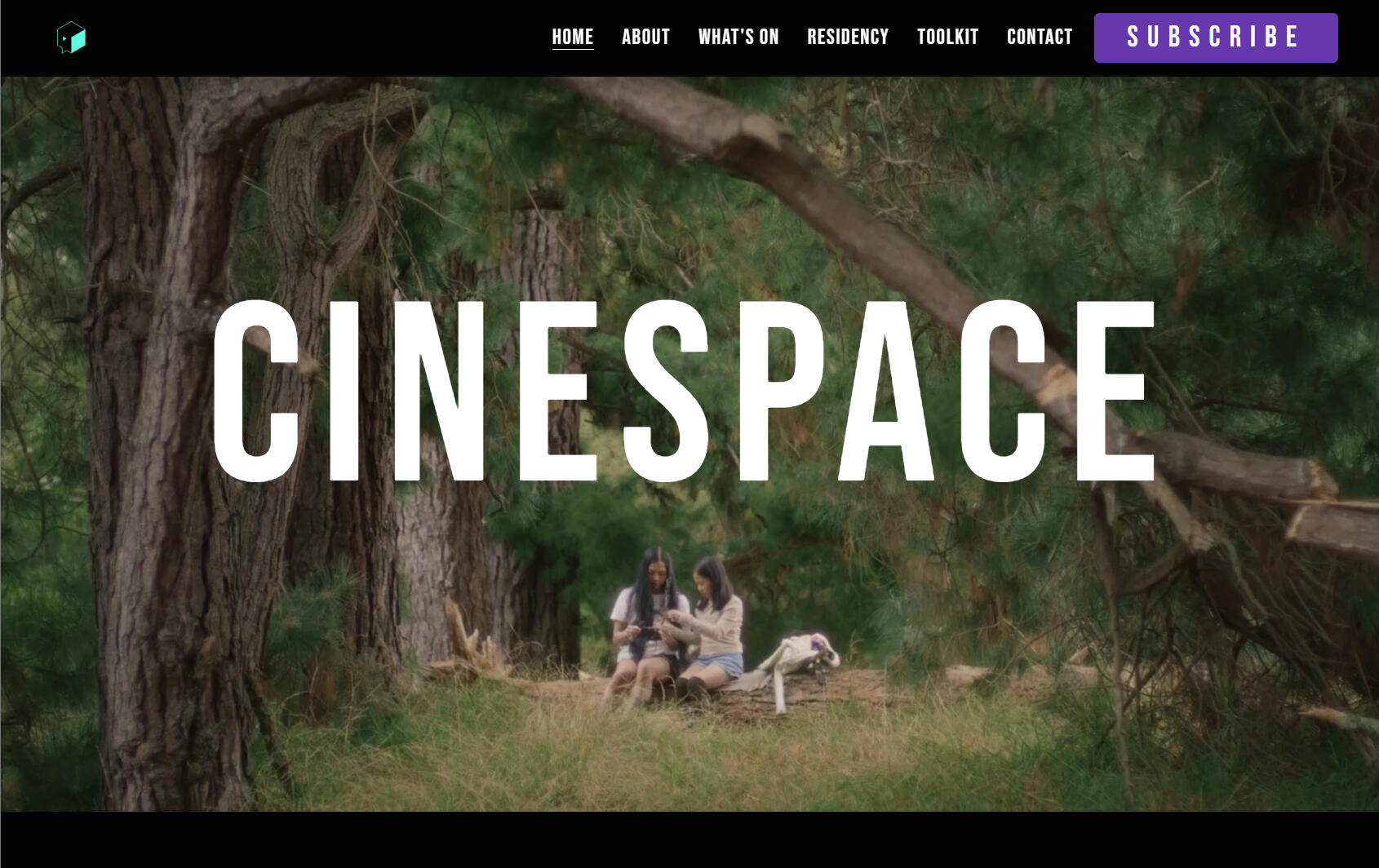 Cinespace website Cinespace website screenshot